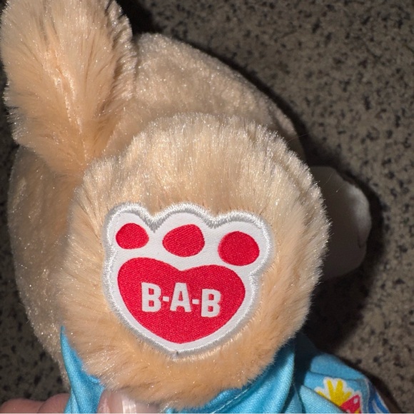 Musical Build A Bear. Teddy Bear with Blue Shirt Plays Happy Birthday Song - Picture 7 of 7